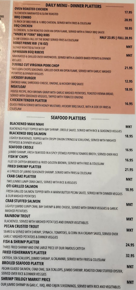 Olde Towne Inn Menu - Image 6